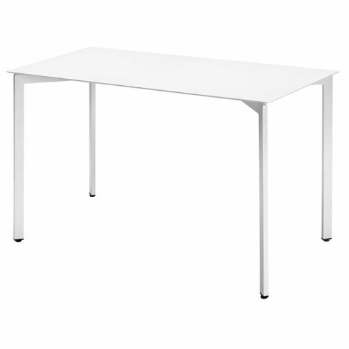 Tavolo contemporaneo - ZENITH 472-R - et al. - in acciaio verniciato / rettangolare / per ristorante