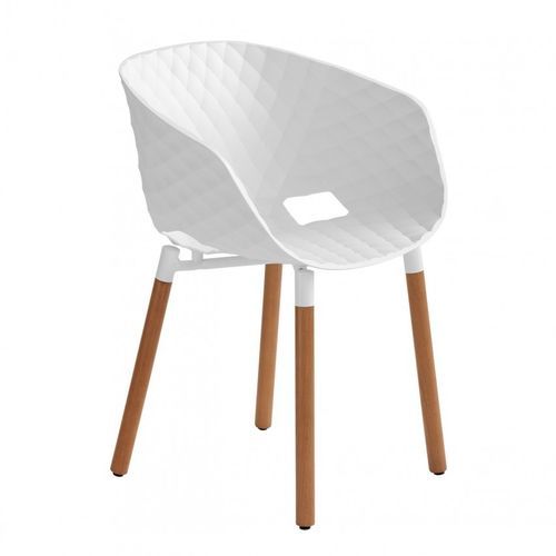 Sedia contemporanea - Uni-Ka 601 - et al. - da interno / in polipropilene / con supporto in faggio