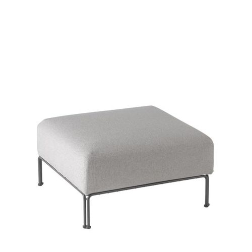 Pouf contemporaneo - Ari 1303  - et al. - in tessuto / quadrato / imbottito