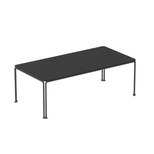 Tavolino basso contemporaneo - Ari 1305  - et al. - in acciaio / con supporto in acciaio / rettangolare