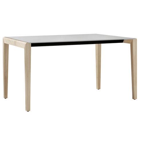 Tavolo contemporaneo - Dalton 615 - et al. - in HPL / con supporto in frassino / rettangolare