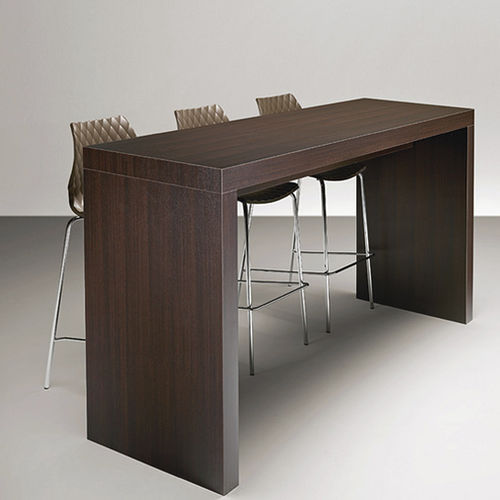 Tavolo alto contemporaneo - Deck 503C - et al. - in laminato / con supporto in laminato / rettangolare