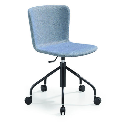 Sedia da ufficio contemporanea - Calla DS - MIDJ - da interno / in tessuto / in pelle