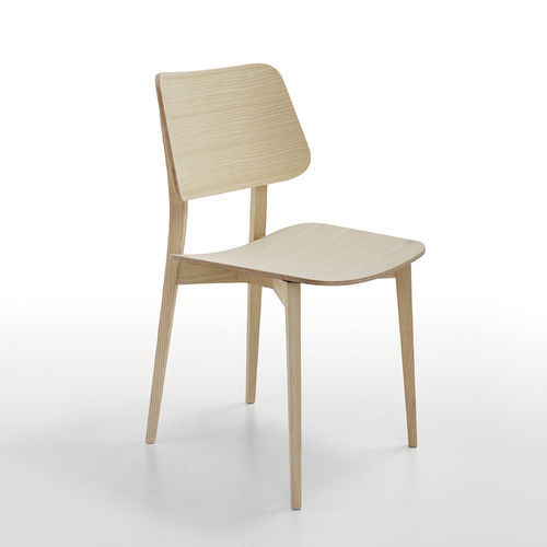 Sedia contemporanea - Joe S L LG - MIDJ - da interno / in legno / con supporto in legno