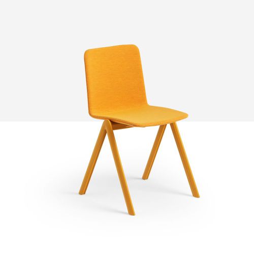 Sedia contemporanea - Stack S PP_TS - MIDJ - da interno / in tessuto / in polipropilene