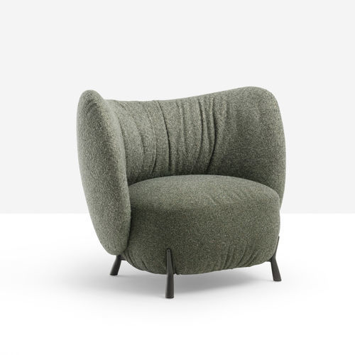 Poltrona contemporanea - Mys AP M TS - MIDJ - in pelle / in ecopelle / fatta a mano