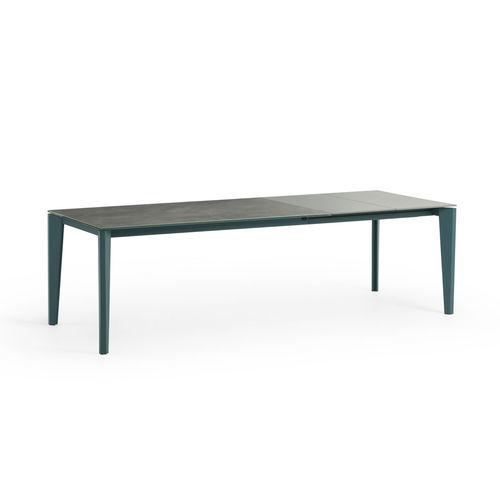 Tavolo da pranzo contemporaneo - Diamante - MIDJ - impiallacciato in legno / in MDF / in MDF laccato