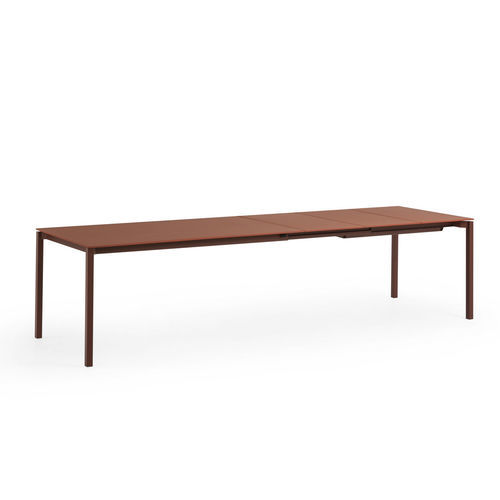 Tavolo da pranzo contemporaneo - More - MIDJ - impiallacciato in legno / in MDF / in vetro