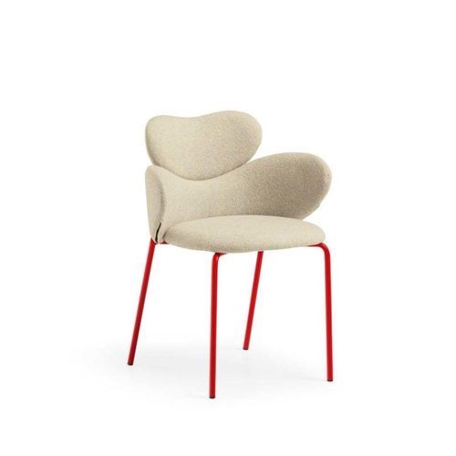 Poltrona contemporanea - VIDA P M TS - MIDJ - in pelle / in pelle pieno fiore bovino / in ecopelle