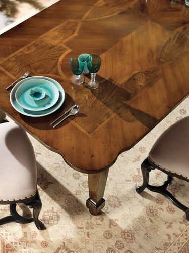 Tavolo da pranzo classico - ART 497 - Bertelè - in noce / in castagno / per uso residenziale