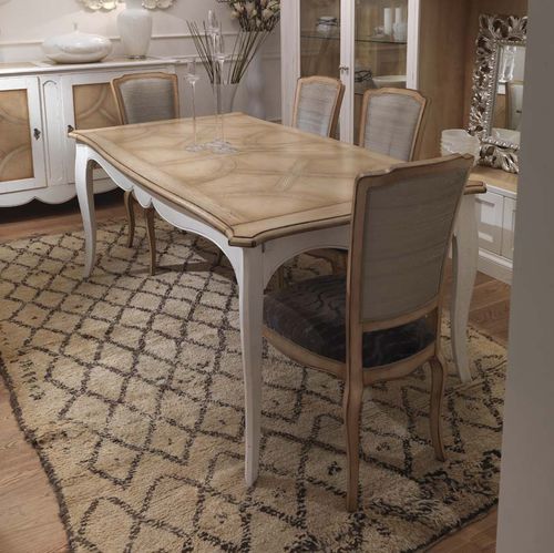 Tavolo da pranzo classico - ART. CT210 - Mobili Busatto - in rovere / in legno laccato / in ciliegio