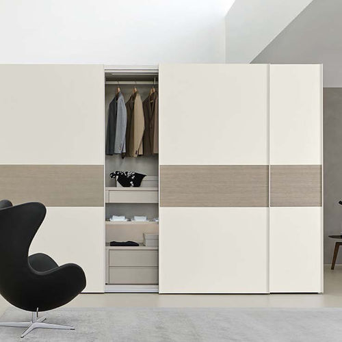 Armadio modulare - POLO - SANGIACOMO - contemporaneo / in rovere / in legno laccato brillante