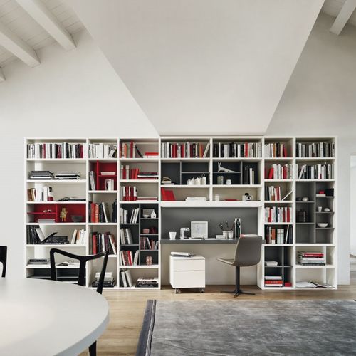 Libreria modulare - MODO M6C89 - SANGIACOMO - contemporanea / in ferro / in melaminico