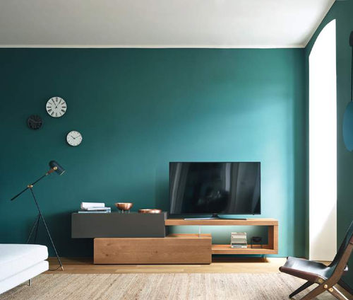 Mobile porta TV contemporaneo - Lampo Sp60 32 - SANGIACOMO - lowboard / con vano contenitore / con ripiani