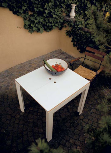 Tavolo contemporaneo - LAST MINUTE - Moormann Nils Holger - in betulla / rettangolare / pieghevole