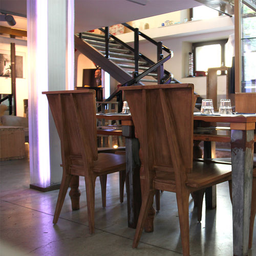 Sedia da pranzo contemporanea - PINOCCHIO - NOVO Design Made in Toscana - da interno / in legno / per ristorante