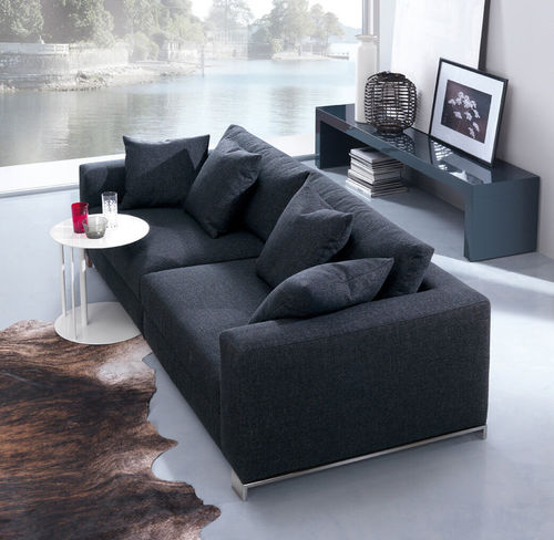Divano modulare - DUBLINO - Pol 74 - contemporaneo / in tessuto / con rivestimento rimovibile