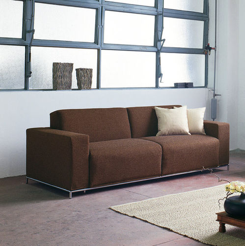 Divano letto - KOS - Pol 74 - contemporaneo / in tessuto / con rivestimento rimovibile