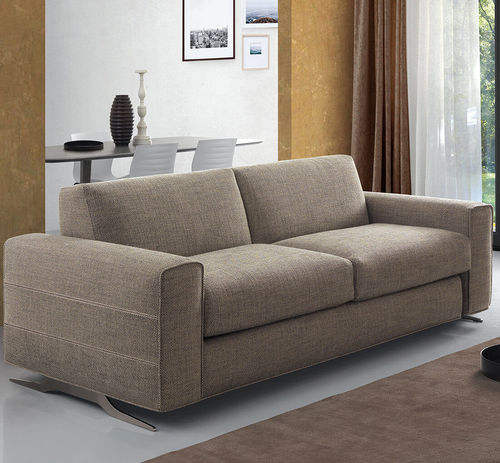 Divano letto - LORD - Pol 74 - contemporaneo / in tessuto / grigio