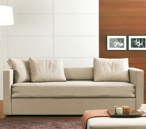 Divano letto - MYRIAM - Pol 74 - contemporaneo / in velluto / con letto estraibile