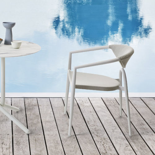 Sedia contemporanea - MARATEA  - Roberti Rattan - da esterno / da interno / in Textilene®