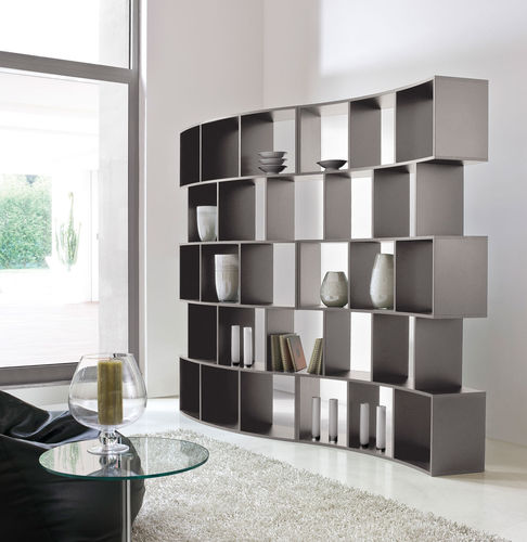 Libreria modulare - RIVER - ANTONELLOITALIA - contemporanea / in legno / in legno laccato