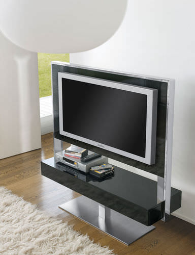 Mobile TV contemporaneo - TECNO - ANTONELLOITALIA - girevole / in acciaio / in legno