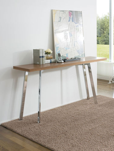 Consolle contemporanea - ARK - ANTONELLOITALIA - in legno / rettangolare / pieghevole