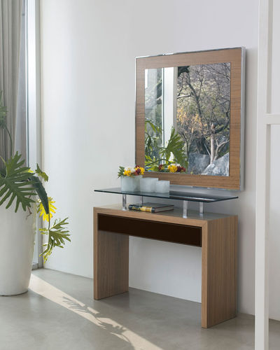 Consolle contemporanea - ADE - ANTONELLOITALIA - in legno / in vetro / in legno laccato