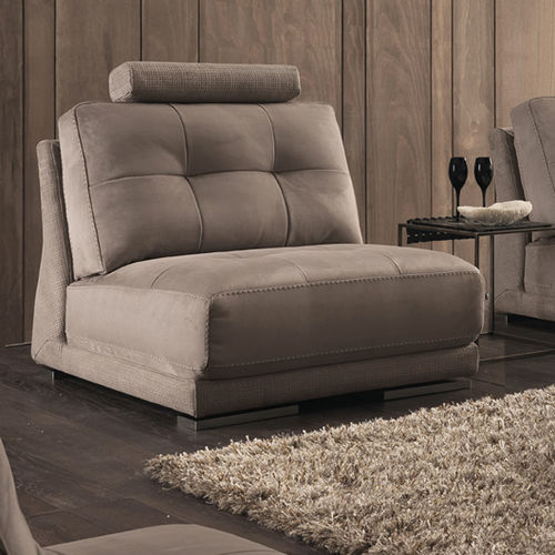 Chauffeuse contemporanea - MOMA - SAN MARCO - in pelle / con poggiatesta / home cinema
