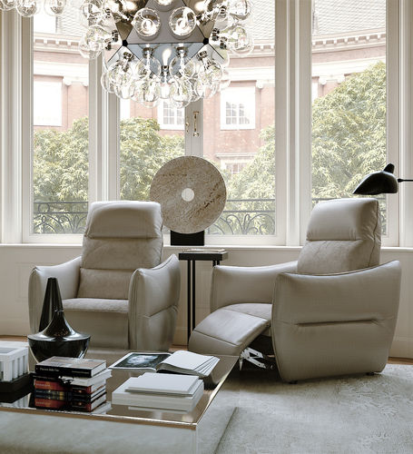 Poltrona per cinema in pelle - TATTOO  - SAN MARCO - home cinema / per uso residenziale / marrone