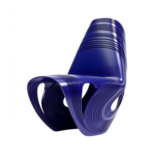 Poltrona design originale - KUKI  - Sawaya & Moroni - in plastica / di Zaha Hadid