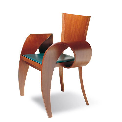 Sedia design originale - PATTY DIFFUSA - Sawaya & Moroni - da interno / in compensato stampato / per uso residenziale