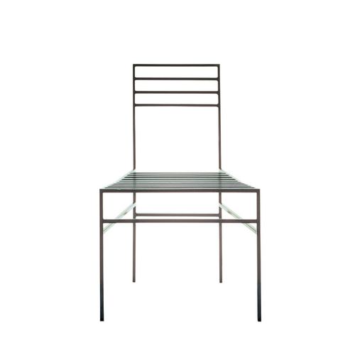 Sedia contemporanea - STRAW - Sawaya & Moroni - da interno / in acciaio / per uso residenziale