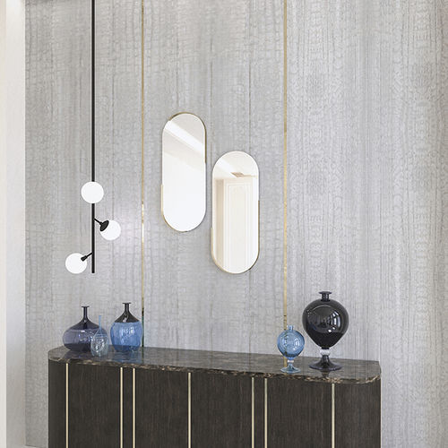 Specchio a muro - MOON - Scandal Home Couture - contemporaneo / ovale / in metallo