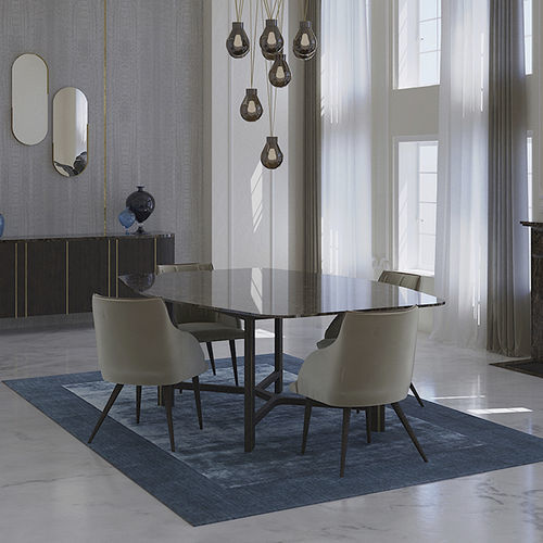 Sedia da pranzo contemporanea - Molly - Scandal Home Couture - da interno / in velluto / imbottita