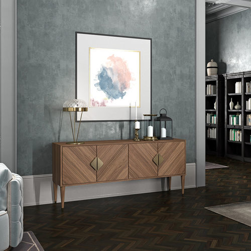 Credenza contemporanea - INTRIGUE - Scandal Home Couture - in legno / con ante battenti / con 4 gambe
