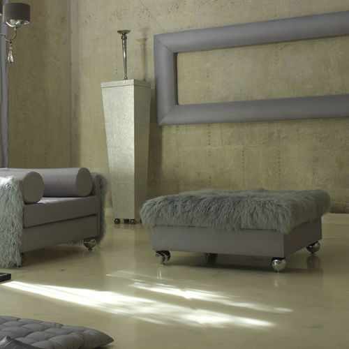Ottomana contemporanea - SOLITARIO - Scandal Home Couture - in velluto / in seta / in metallo