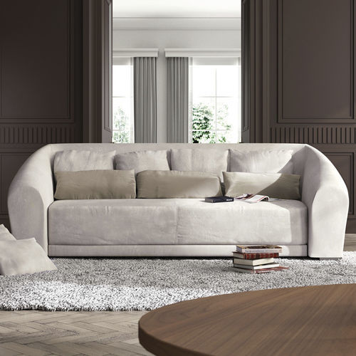 Divano contemporaneo - BILBAO - Scandal Home Couture - in tessuto / in pelle / con braccioli