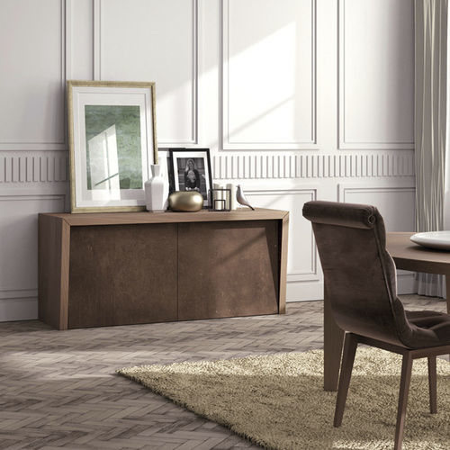 Credenza contemporanea - CORTINA  - Scandal Home Couture - in legno / con ante battenti / marrone