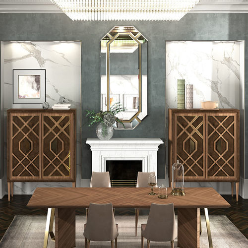 Credenza alta - INTRIGUE - Scandal Home Couture - contemporanea / in legno / in legno laccato