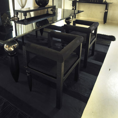 Sedia da pranzo contemporanea - POZZETTO - Scandal Home Couture - da interno / in tessuto / in legno