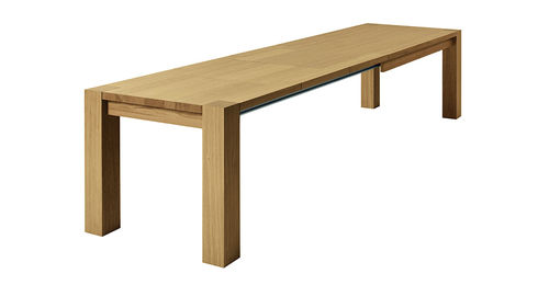 Tavolo contemporaneo - BIO EXPRESS - Sedit - in legno / rettangolare / allungabile