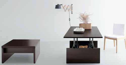 Tavolo contemporaneo - KUBO - Sedit - in legno / rettangolare / trasformabile