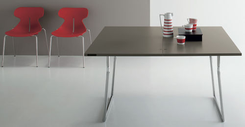 Tavolo contemporaneo - PIEGO  - Sedit - in legno / quadrato / allungabile