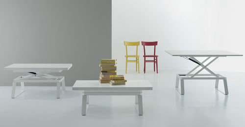 Tavolo contemporaneo - REGOLO - Sedit - in legno / rettangolare / trasformabile