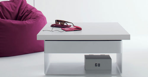Tavolo contemporaneo - VELA - Sedit - in laminato / quadrato / trasformabile