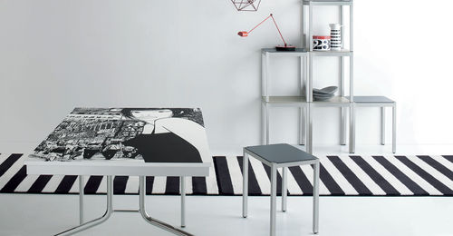 Tavolo contemporaneo - OPERA - Sedit - in laminato / rettangolare / pieghevole