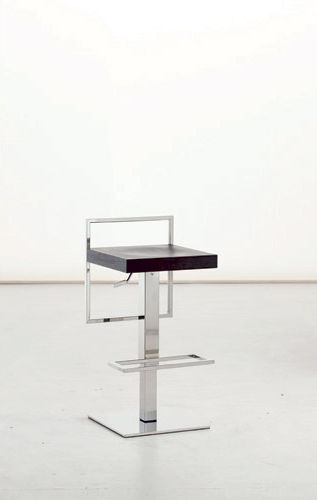Sgabello da bar contemporaneo - LOOP AIR - Sedit - con supporto in metallo / bianco