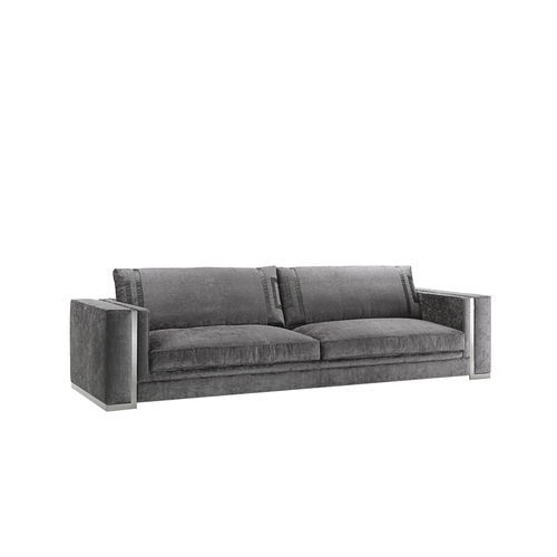 Divano contemporaneo - Versus - Siwa Soft Style Home - in tessuto / con braccioli / Made in Italy
